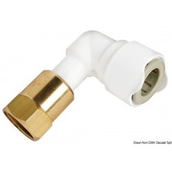  Coude fileté 1/2" BSP femelle  