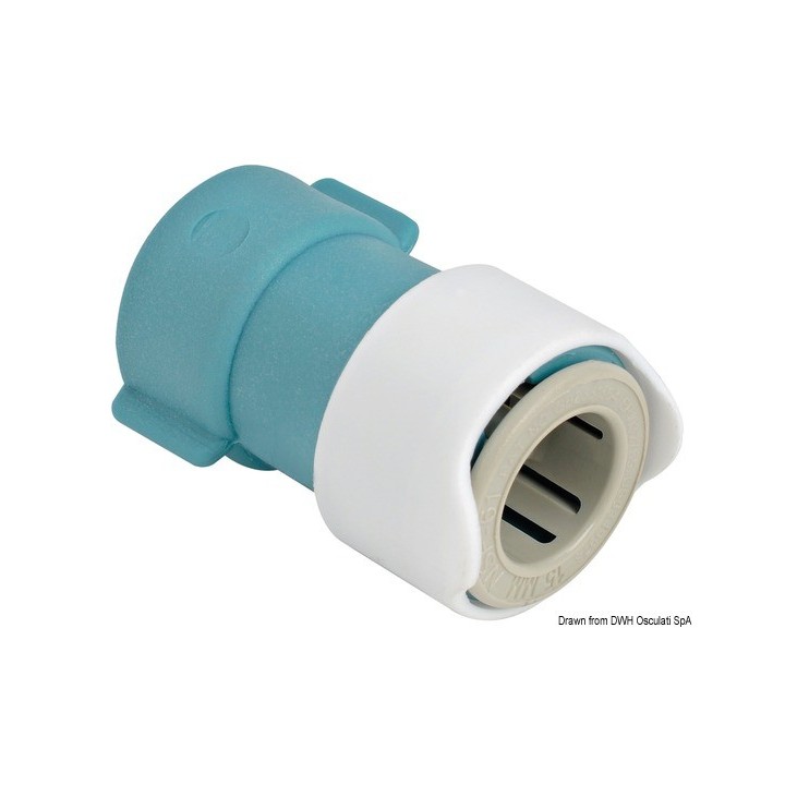  Adaptateur plastique 3/8"BSP  