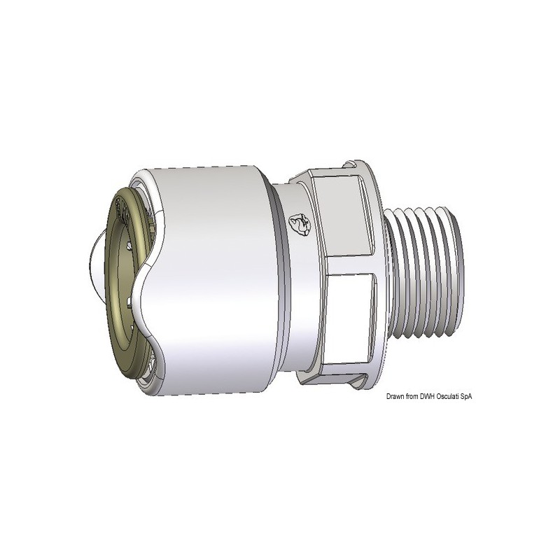  Adaptateur 3/8" BSP Whale  