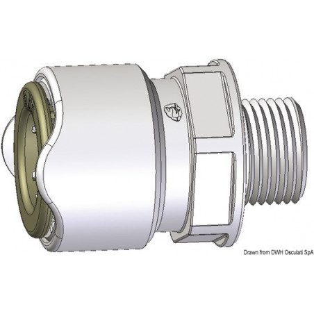  Adaptateur 3/8" BSP Whale  