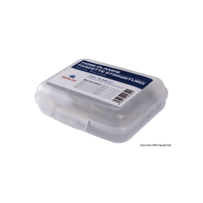  Kit colliers de serrage assortis 