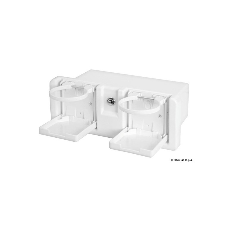  Niche à objets avec porte-verre 