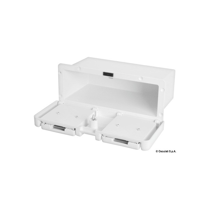  Niche à objets avec porte-verre 