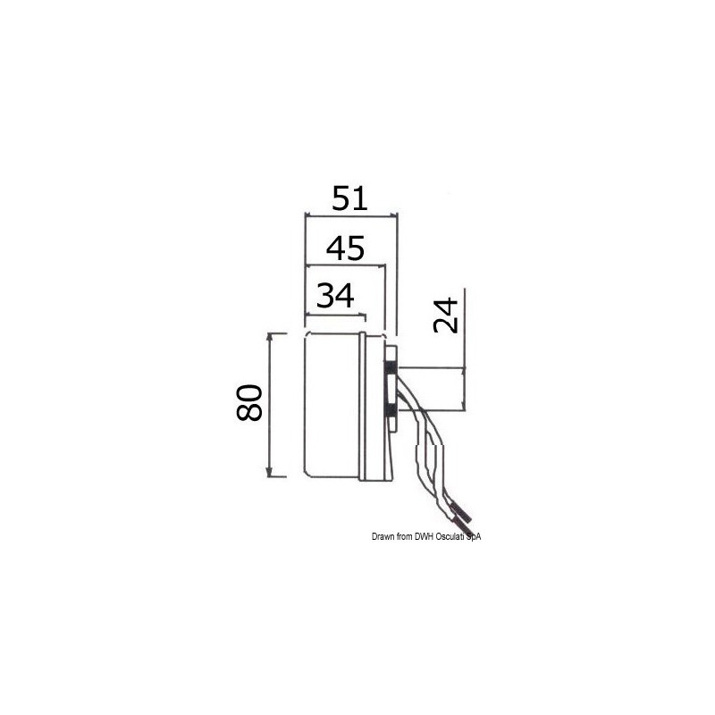  Avertisseur à membrane compact 