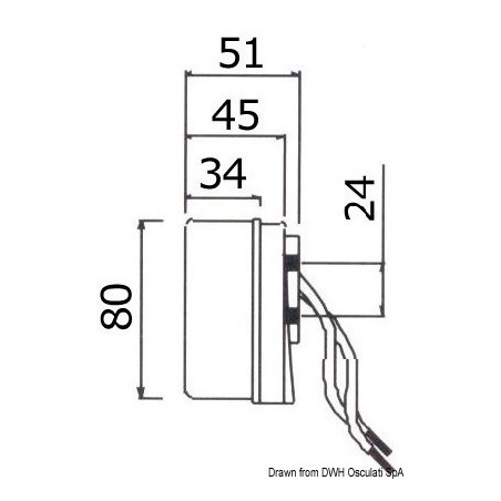  Avertisseur à membrane compact 