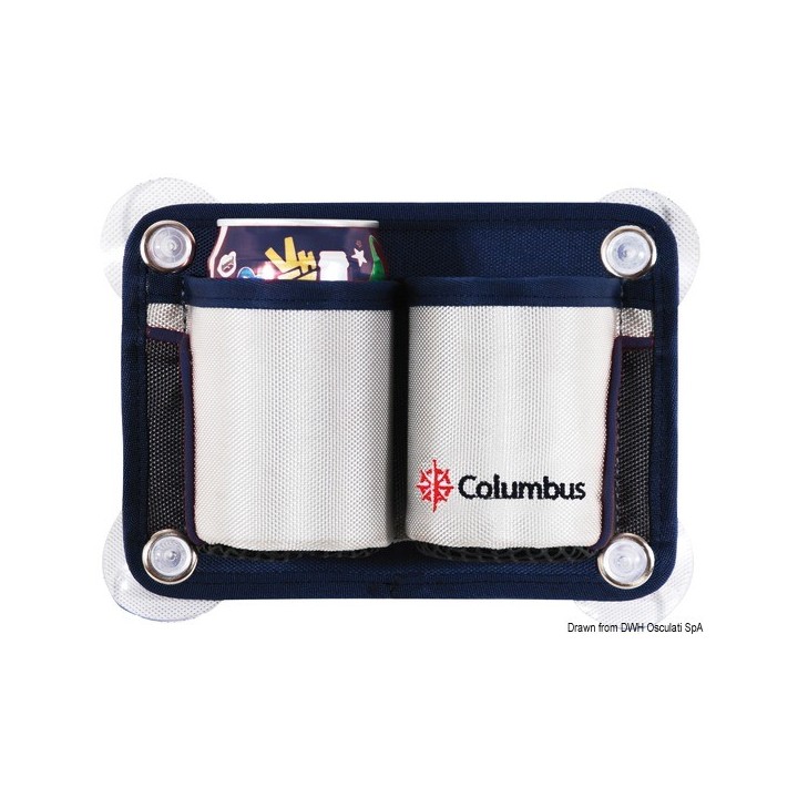  Poche porte-verre biplace 