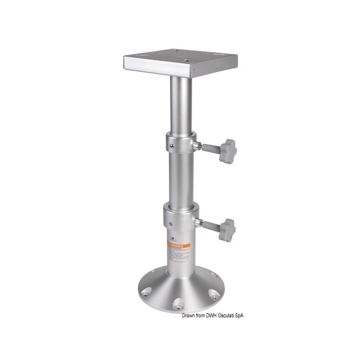  Pied de table tri-télescopique 