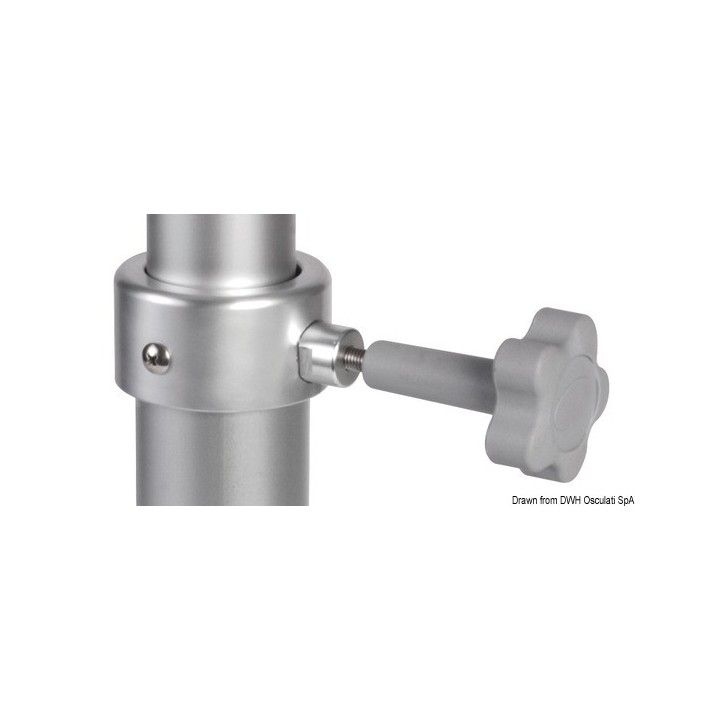  Pied de table tri-télescopique 