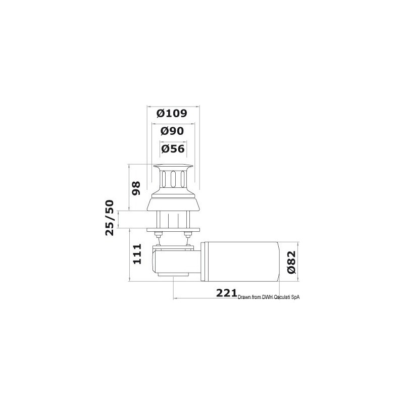  Treuil Italwinch Paros Lux 