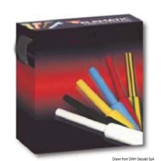  Gaine noire thermorétractable 