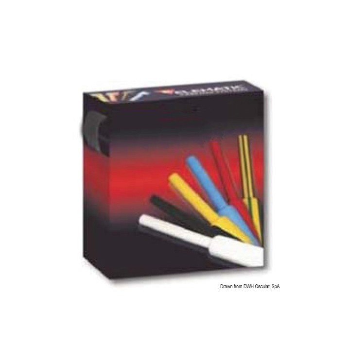  Gaine noire thermorétractable 