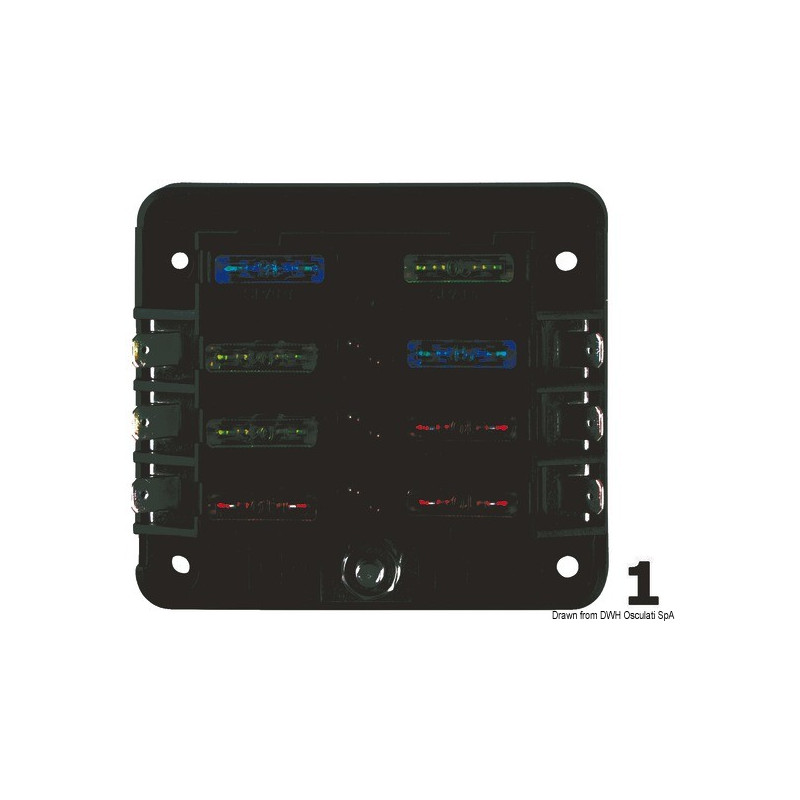  Boîte à fusibles à fiches 