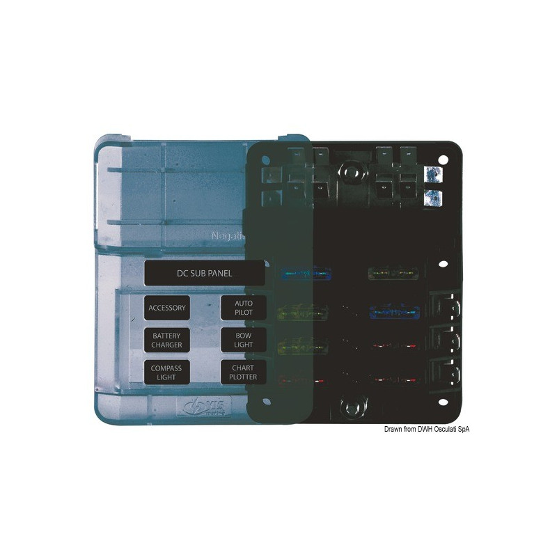  Boîte à fusibles à fiches 