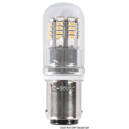  Ampoule led BA15D avec protection 