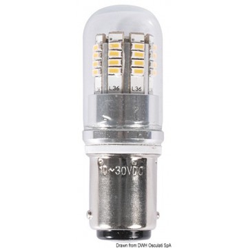 Ampoule led BA15D avec protection