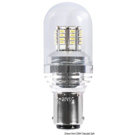  Ampoule led BA15D avec protection 