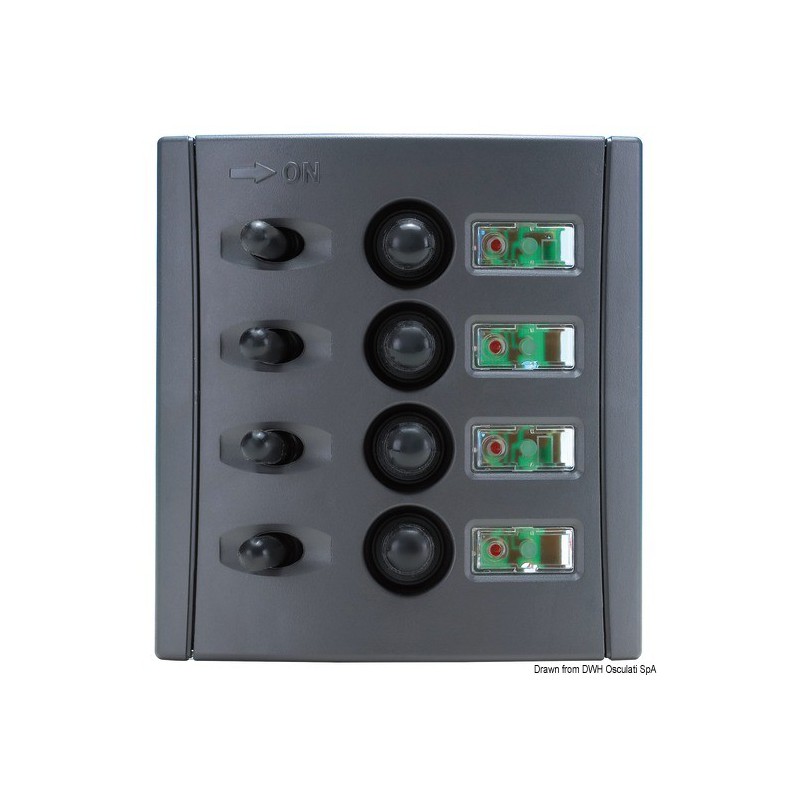  Tableaux étanches double led 