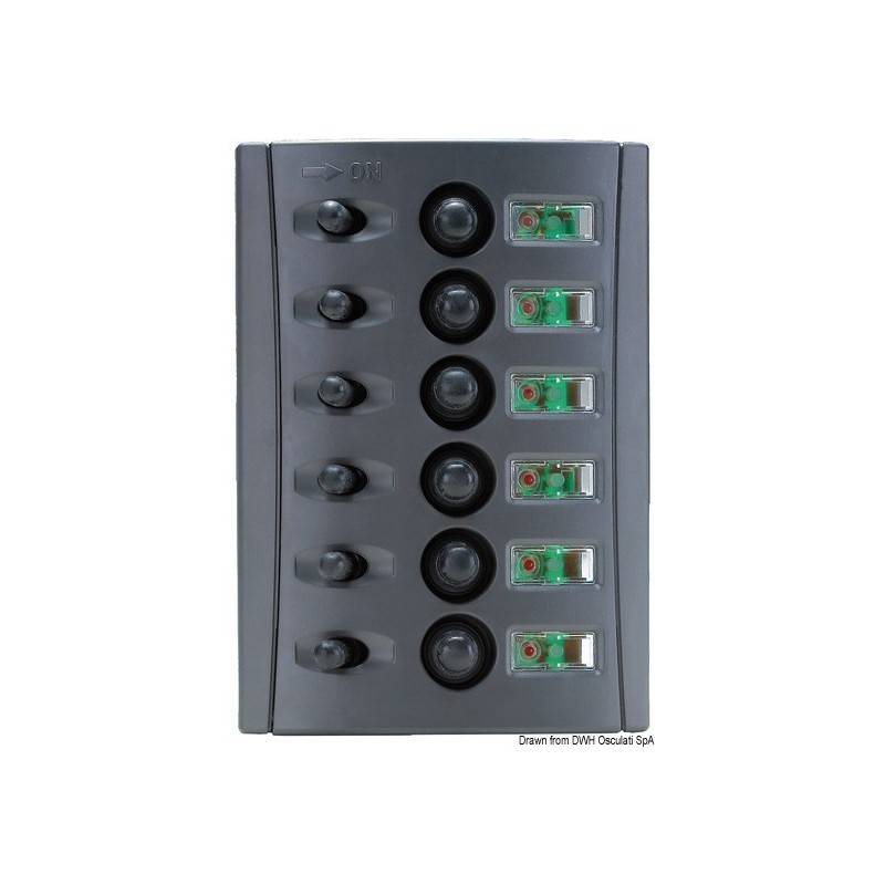  Tableaux étanches double led 