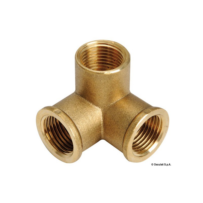  Raccord laiton 3 voies 