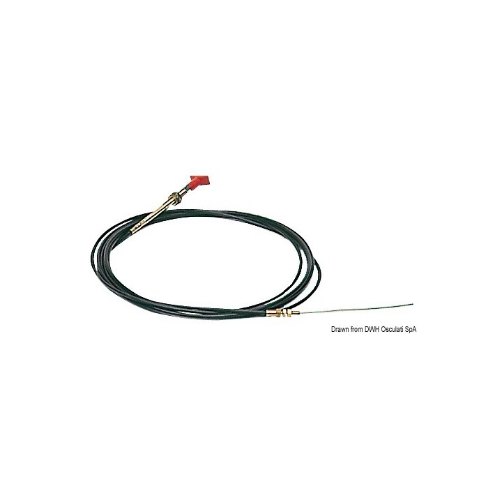  Câble commande moteur inbord 