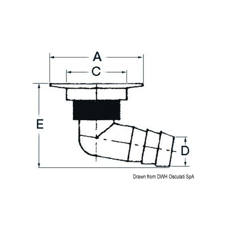  Fire port avec embout 