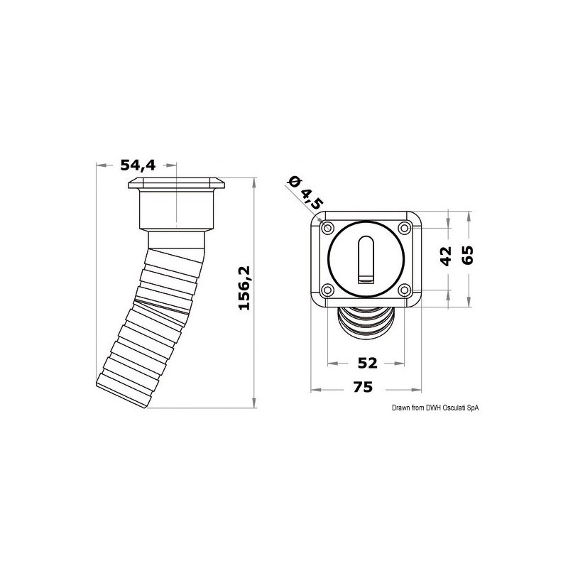  Bouchon de nable "Square" 