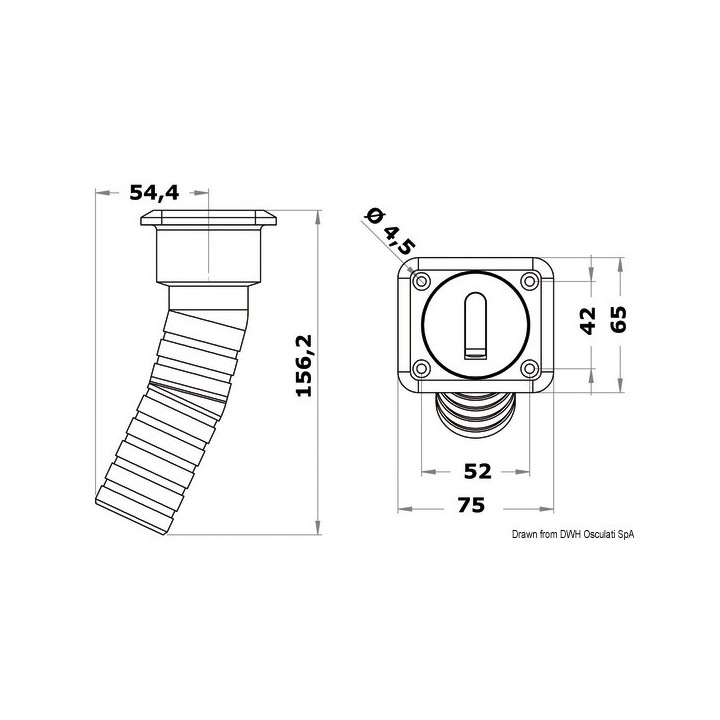 Bouchon de nable "Square" 