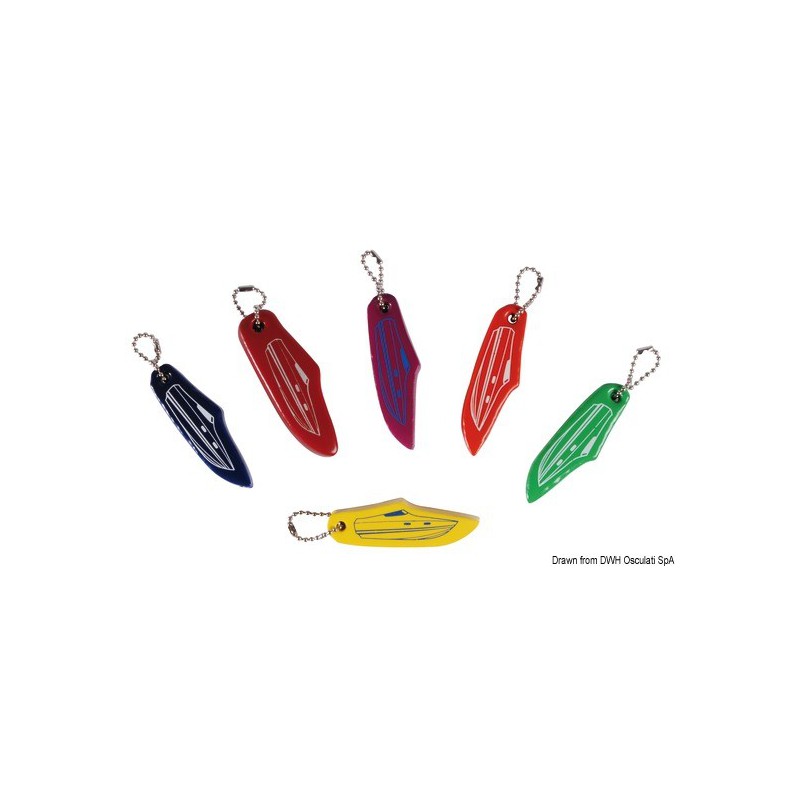  Porte-clés bateau à moteur  