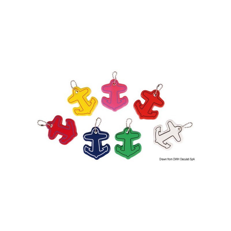  Porte-clés ancre  