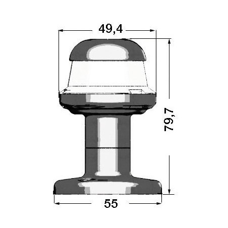 Feu à LED "Orions" 360° 