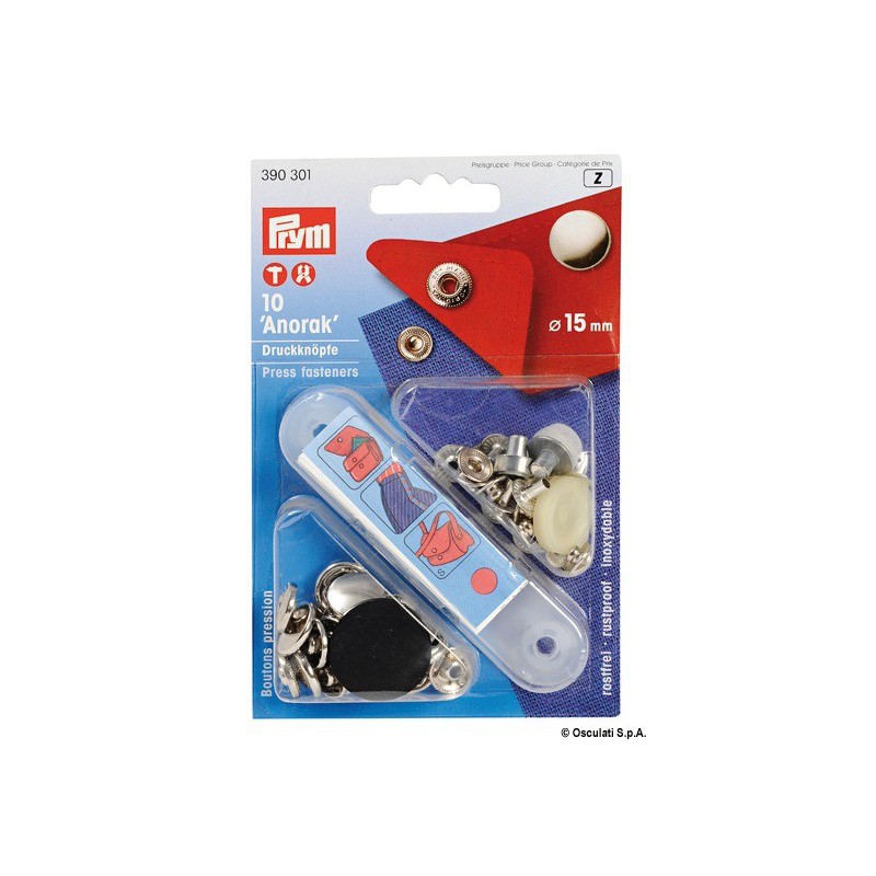 Boutons en laiton chromé