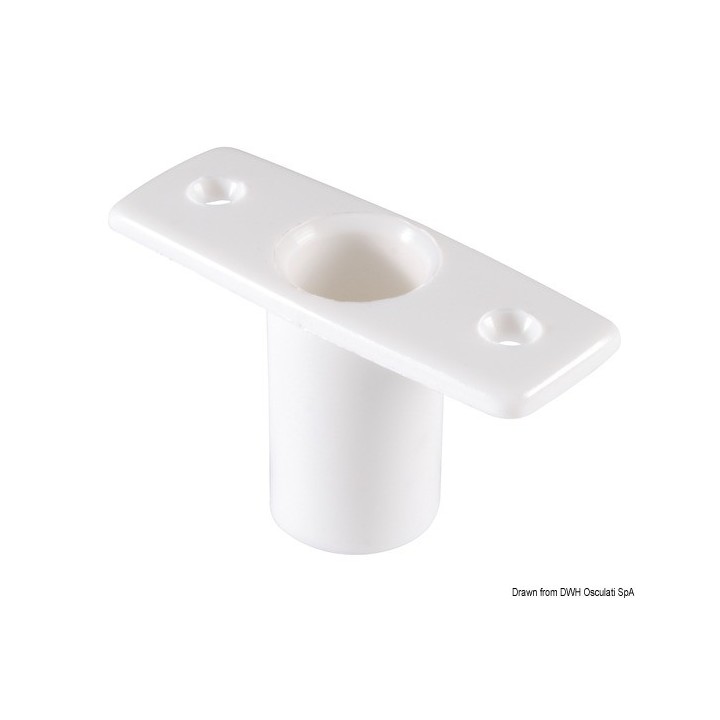 Supports pour dame de nage à encastrer