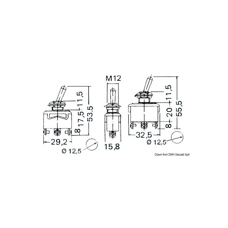 Interrupteur à levier  