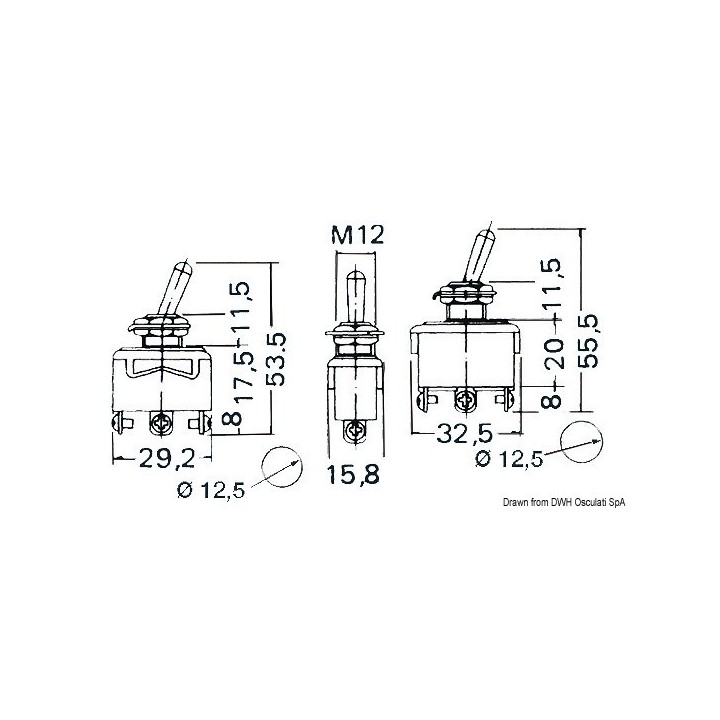 Interrupteur à levier  