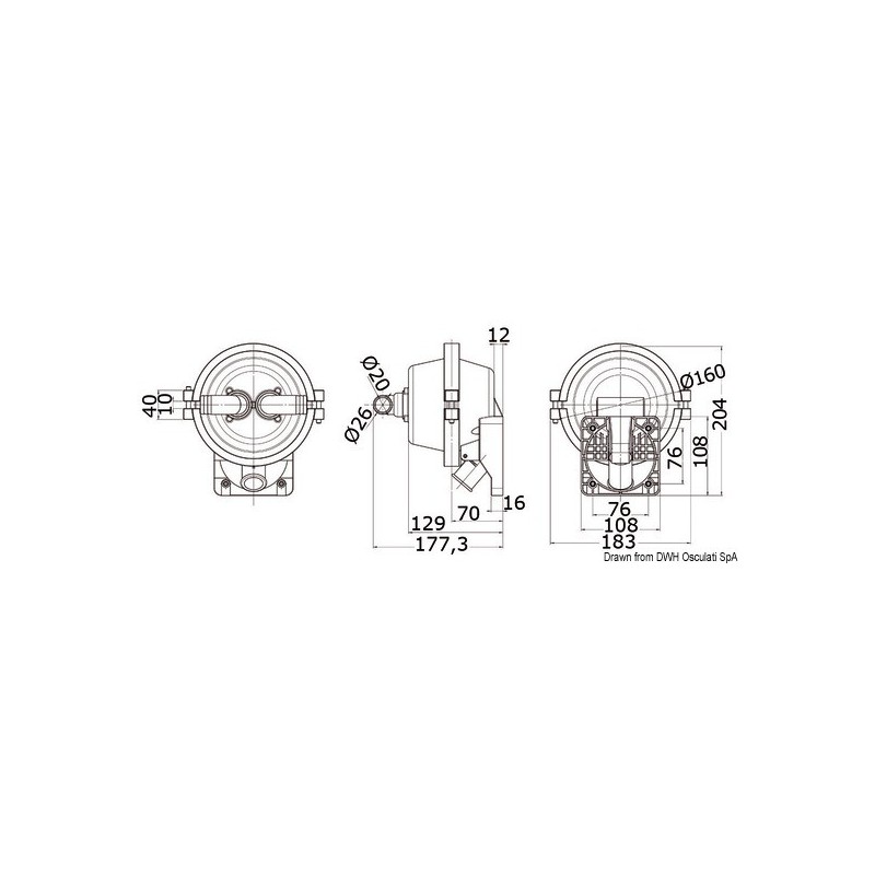 Pompe manuelle escamotable 