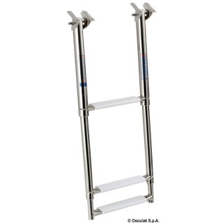 Echelle télescopique sous plateforme