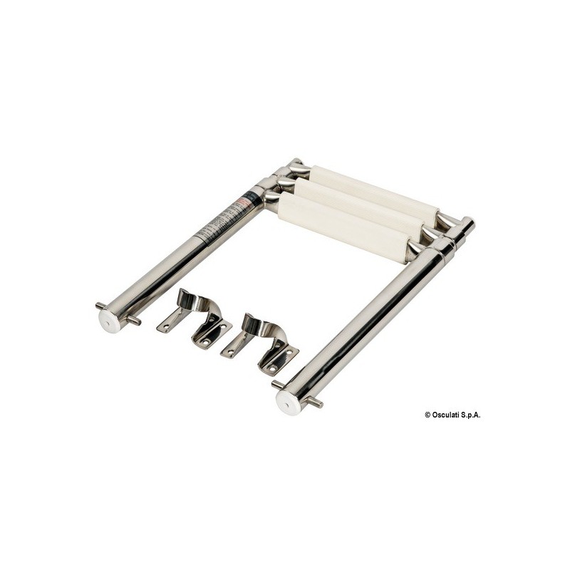 Echelle télescopique sous plateforme