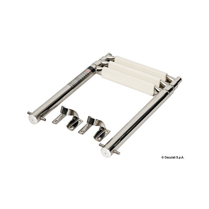 Echelle télescopique sous plateforme