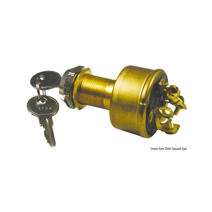 Clé de contact étanche