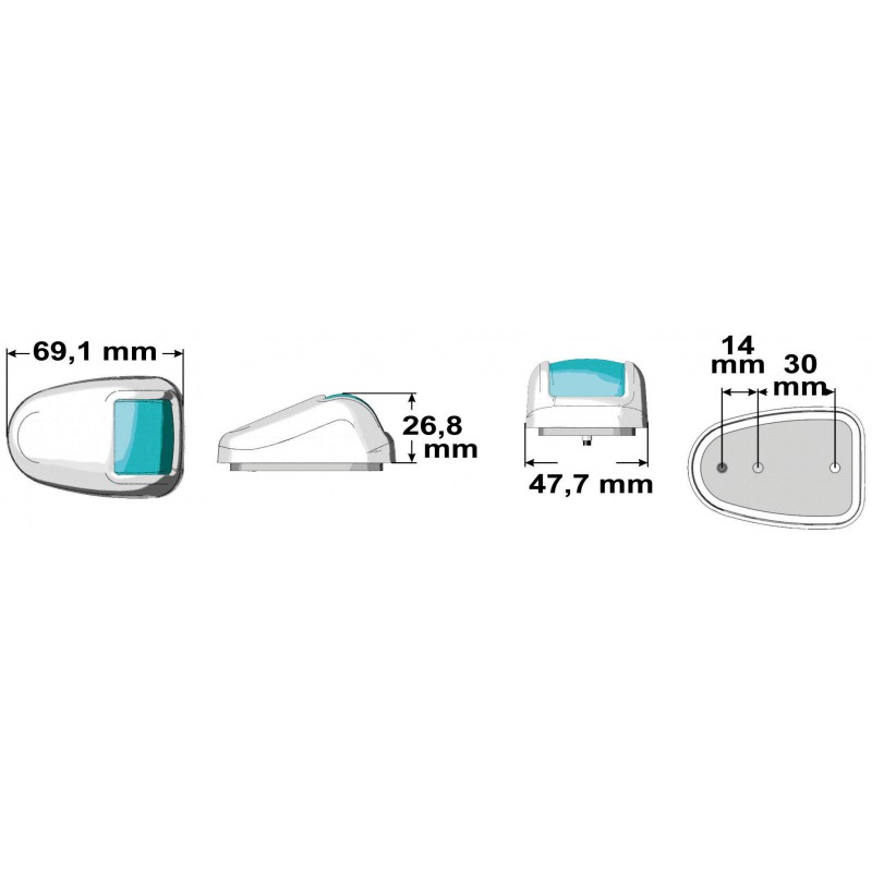 Feux de navigation Orions 