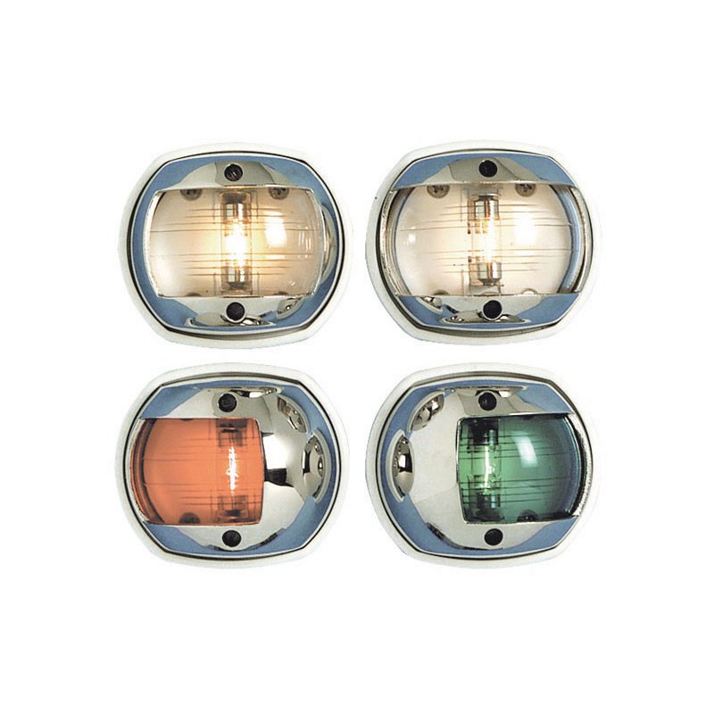 Feux "Compact 12" inox  