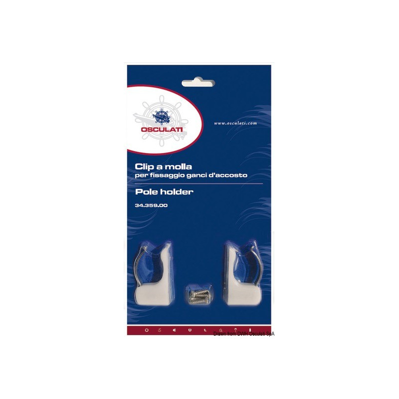 Clip ressort x gaffes 