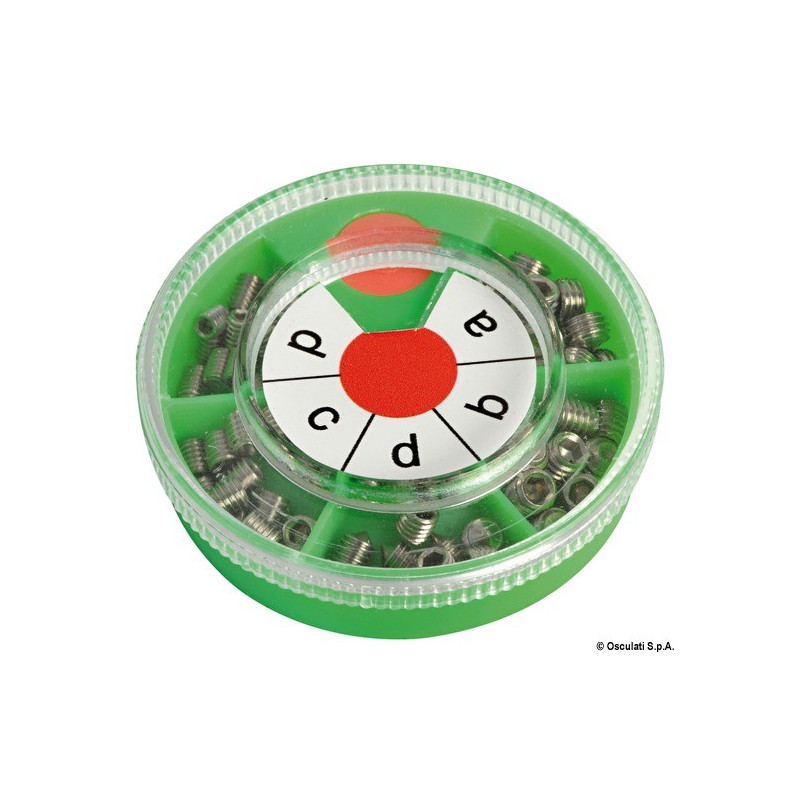 Assortiment écrous inox