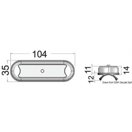 Plafonnier compact Bimini