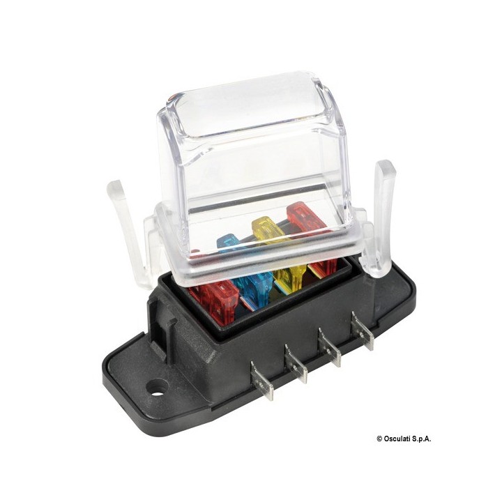 Porte-fusible à couvercle haut