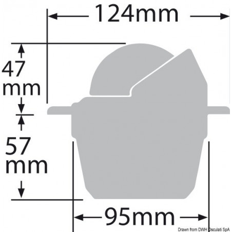 Compas RITCHIE Explorer 2"3/4