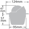 Compas RITCHIE Explorer 2"3/4 Compas RITCHIE Explorer 2"3/4