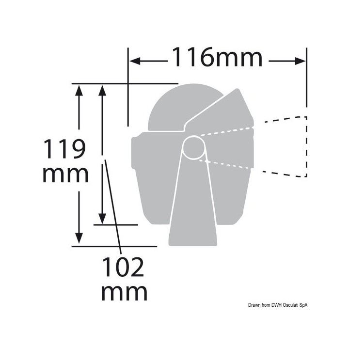 Compas RITCHIE Explorer 2"3/4
