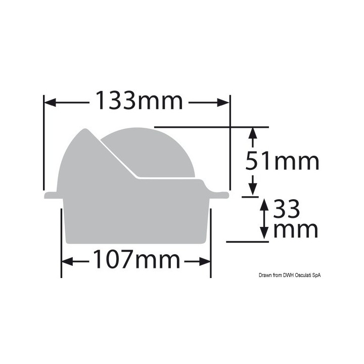 Compas RITCHIE Voyager 3"