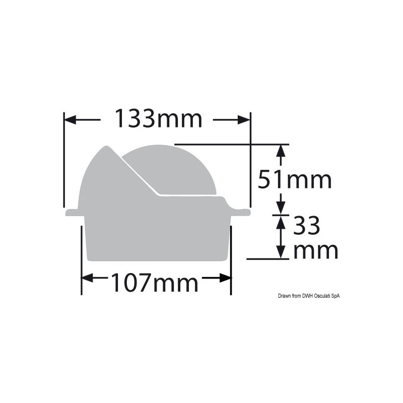 Compas RITCHIE Wheelmark 3"
